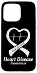 iPhone 15 Pro Max Heart Disease Awareness Keep The Beat Valentines Case