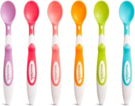 Munchkin Soft Tip Toddler & Baby Spoons, Weaning Spoons Set with...