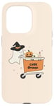 Coque pour iPhone 15 Pro Code Orange - Fantôme d'Halloween amusant et mignon