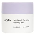 ONDO BEAUTY 36.5 Ihonhoito Kasvohoito Squalane & Bakuchiol Sleeping Pack 80 ml (424,38 € / 1 l)