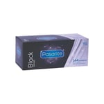 Pasante Black Velvet Regular Condoms 144 Pack 55mm