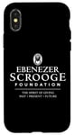 iPhone X/XS Christmas Carol Ebenezer Scrooge Foundation Dickens Spirits Case