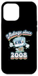 Coque pour iPhone 12 Pro Max Retro Vibes 2008 Vintage Style 17th Birthday Cassette Tape