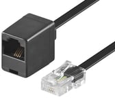 ISDN telefonkabel forlænger - RJ45 - 3 meter