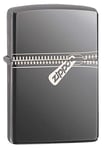 Zippo 60000856 Zipped Briquet Laiton Glace Noir 3,5 x 1 x 5,5 cm