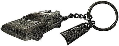 Factory Entertainment Back To The Future - Delorean Time Machine Keychain Statue []