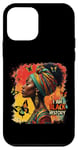 Coque pour iPhone 12 mini L'histoire de I Am Black est une inspiration vibrante en forme de papillon