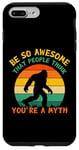 Coque pour iPhone 7 Plus/8 Plus Retro Sasquatch Awesome Mythical Bigfoot Saying