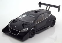 PEUGEOT 208 T16 PIKES PEAK PLAIN BODY VERSION 2013 MATT BLACK AUTOART 81356 1/18