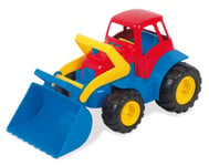 Dantoy - Traktor (gummihjul) - 30 cm - 1 stk.