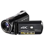 ZCFXGHH 4K Wifi Full Spectrum Camcorders, Ultra HD Infrared Night Vision Video Camera with 60fps 24MP 30X Digital Zoom,This Is The Best Gift for Meetings, Weddings, Travel, Vacation