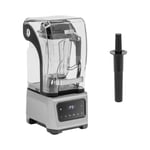 Royal Catering Blender med bullerskyddskåpa - 1680 W 2,5 l Digital display Pulsfunktion 24 500 varv/min