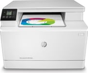 Hp Color Laserjet Pro Mfp M182n - Multifunktionsskrivare - Färg - Laser - 216 X 297 Mm (Original) - A4/Legal (Media) - Upp Till 16 Sidor/Minut (Kopiering) - Upp Till 16 Sidor/Minut (Utskrift) - 150 Ark - Usb 2.0, Lan