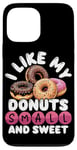 Coque pour iPhone 13 Pro Max Mini donuts I Like My Donuts Petits et Sucrés