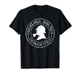 Sherlock Holmes Quotes 221B Baker St. British Detective T-Shirt