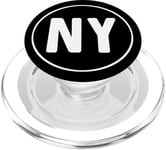 New York NY - Ville natale - Vacances Voyage en ville PopSockets PopGrip pour MagSafe