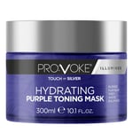 PROVOKE Touch of Silver Hydrating Purple Hair Mask 300ml - Brightens Blonde