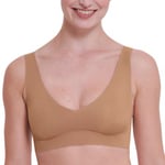 Sloggi BH ZERO Feel 2 0 Bralette Beige Large Dam