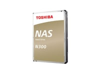 Toshiba N300 - Hårddisk - 16 Tb - Intern - 3,5" - Sata 6 Gb/S - 7200 Rpm - Buffert: 512 Mb