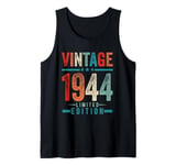 Vintage 1944 limited edition Funny birthday man Women Gifts Tank Top