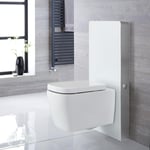 WC Milton avec meuble – 50 cm – Blanc - Saru