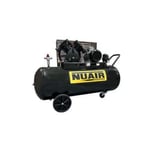 Promo Nuair - Compresseur Pro cylindre en V 5,5CV 4kW 270L 10 bar Entraînement par courroie - SKM 15-270-5.5