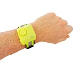 Alarme personnelle de défense 130 dB pour footing - Jaune fluo