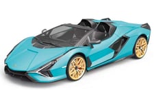 Lamborghini Sian R/C 1:16 2.4Ghz, Turkos