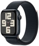 Apple Watch SE GPS 44mm Alu Case/Midnight Sport Loop 2023 Black One Size