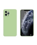 Coque Silicone avec Protection optique iPhone 11 Pro Max - Vert Matcha