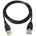 DSD TECH SH-RJ50A USB to RJ50 10PIN Cable for APC UPS devices Equivalent to AP9827(1.8M/6FT)