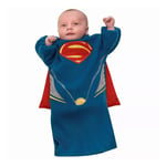 Superman Man Of Steel Bunting Costume Infant Newborn 0-9