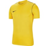 Miesten T-paita Nike Dry Park 20 Top SS M, keltainen