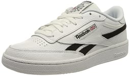 Reebok Club C Revenge MU, Sneaker Homme, White White Black, 34.5 EU