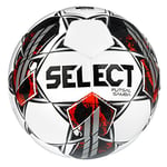 SELECT Samba V22 Futsal Ball, Senior, White/Black/Red, Senior(Size 4)