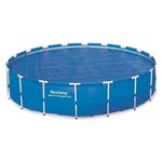 Bâche solaire - BESTWAY - Frame Pool - Diamètre 521cm - Bleu - 150 grs/m2