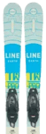 Line Wallisch Shorty Twintip Ski + FDT 7.0 Bindinger (149cm - Blå)