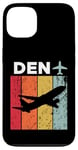 Coque pour iPhone 13 Aéroport DEN Denver