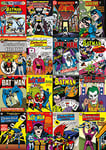 DC Comics (Batman Comic Covers Montage 85 x 120 cm Toile Imprimée