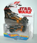 Hot Wheels Star Wars Poe X-Wing Fighter Carship Track Car - NIP