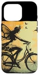 iPhone 16 Pro Fairy and butterflies on bike for boys and girls Case