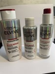 Set Of 3 L’oreal Paris Elvive Shampo-Bond Repair Pre-Shampoo And Bond Repair