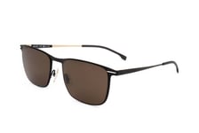 Lunettes de Soleil Hugo Boss BOSS 1246/S 0NZ MATTE GOLD BLACK 56/19/150 Homme