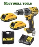 DEWALT DCD796D2 18V XR CORDLESS BRUSHLESS COMBI DRILL 2 BATTERIES CHARGER CASE