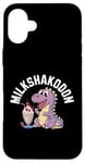 iPhone 16 Plus Milkshake T-Rex Dinosaur Milkshake Lover Milk Shake Case