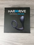 Hard Drive Cock Ring & Anal Plug Mens Sex Toy Black B153