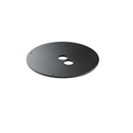 K&M 26709 Vektplate for base med M20 gjenger, 5 kg, sort