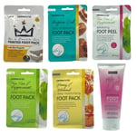 Deep Moisturising Foot Packs Peeling, Moisturising Intensive Foot Cream 6 Packs