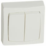 Interrupteur double va-et-vient ASL pour appareillage saillie 250 V - LEGRAND - 086020