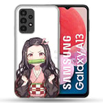 Cokitec Case for Samsung Galaxy A13 / A04S Manga Demon Slayer Nezuko Multi-Coloured